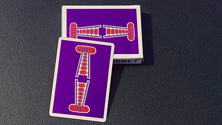 Premium Jerry's Nugget Playing Cards - Royal Purple Edition | Modern Feel for Poker, Magic Tricks & Cardistry | Collectible Deck for Card Games & Gifts
