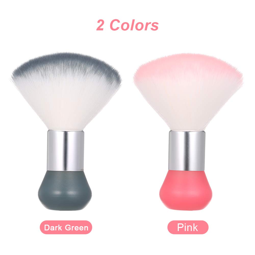 Ubersweet® Large Nail Art Dust Brush - Professional Nail Powder Brush for Acrylic & Gel Polish Removal - Multi-Functional Makeup & Nail Tool for Salon & Home Manicure