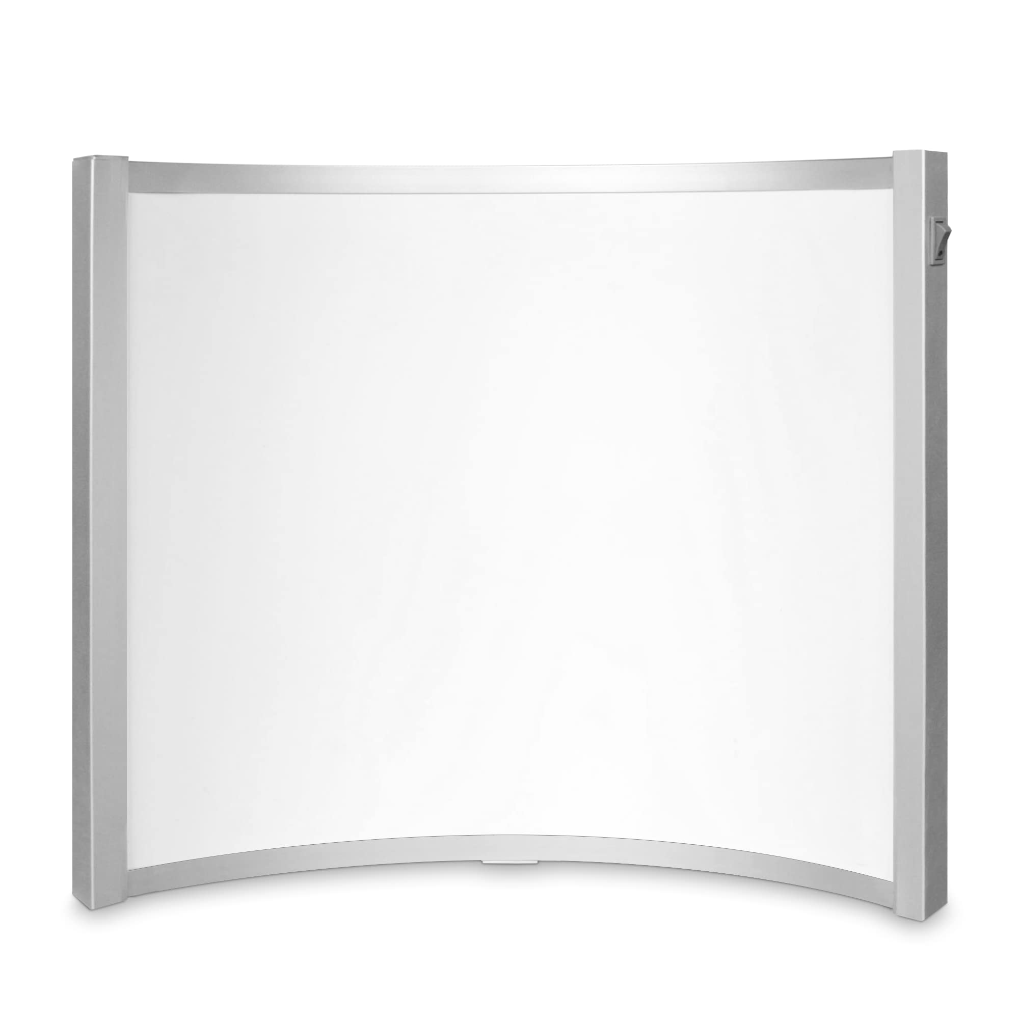 ULCANO Carbon Crystal Infrared Heating Panel - 300W, 55x50cm, Curved Design, Aluminum Body | Energy Efficient, High Heat Conversion, Non-Drying Air | Perfect for Home, Office & Bedroom Heating