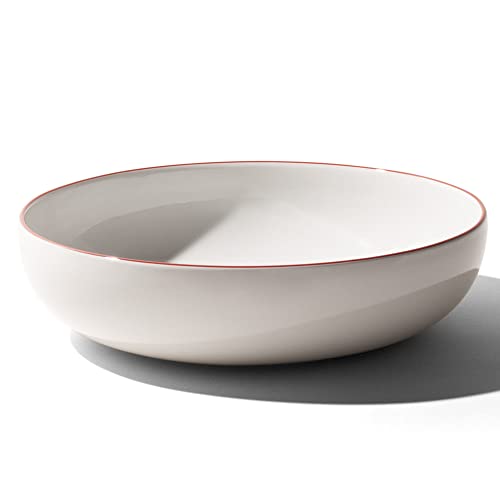 White w/ Red Rim