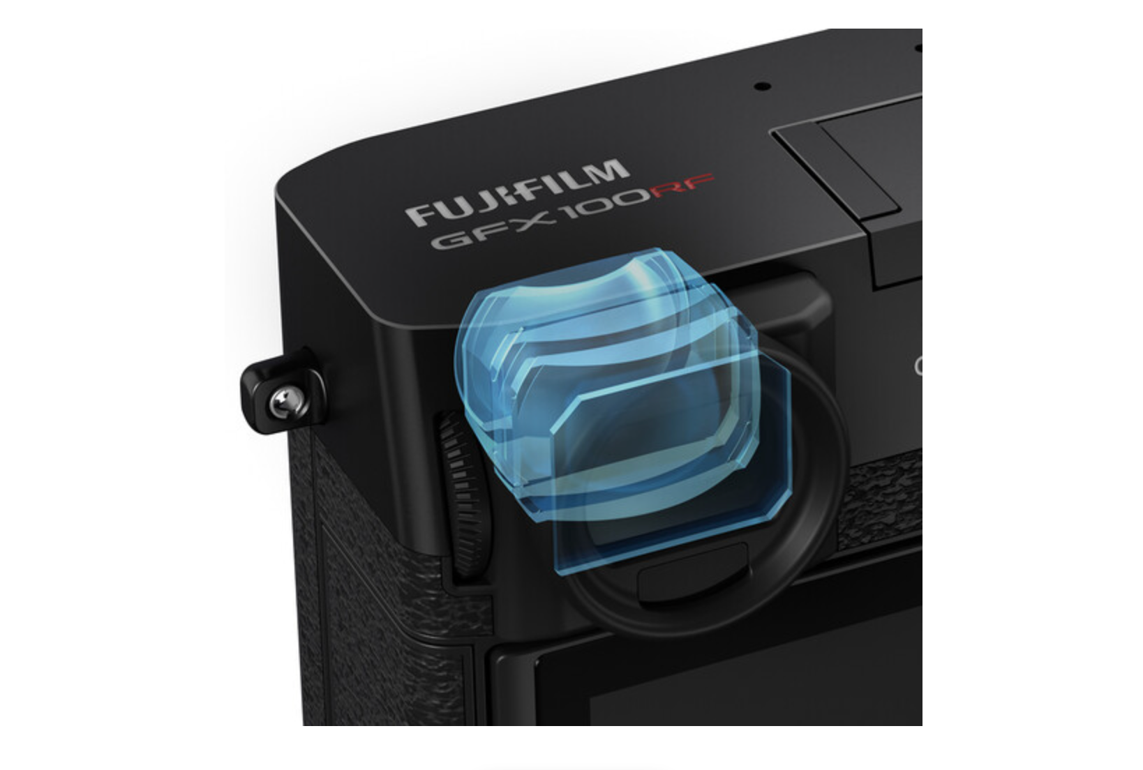 FUJIFILM GFX100RF Mirrorless Digital Camera 102MP Medium Format - Professional Photography, Studio & Landscape Shooting (Black)