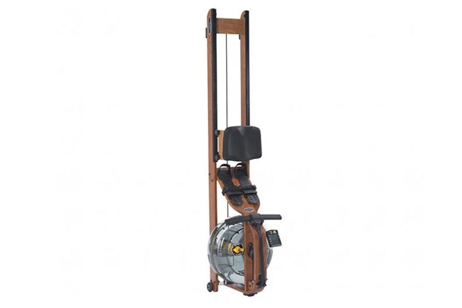 Premium FluidRower Viking 3 Wooden Frame AR Fluid Rower Machine - Home Gym Equipment for Full-Body Workout & Cardio Training | Perfect for Small Spaces & Indoor Fitness