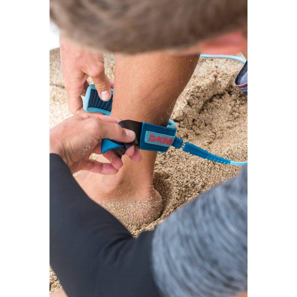 Dakine Kainui Team 6' X 1/4 Surf Leash - Olive Green for Surfing, Paddleboarding & Water Sports | Durable & Comfortable Ocean Gear