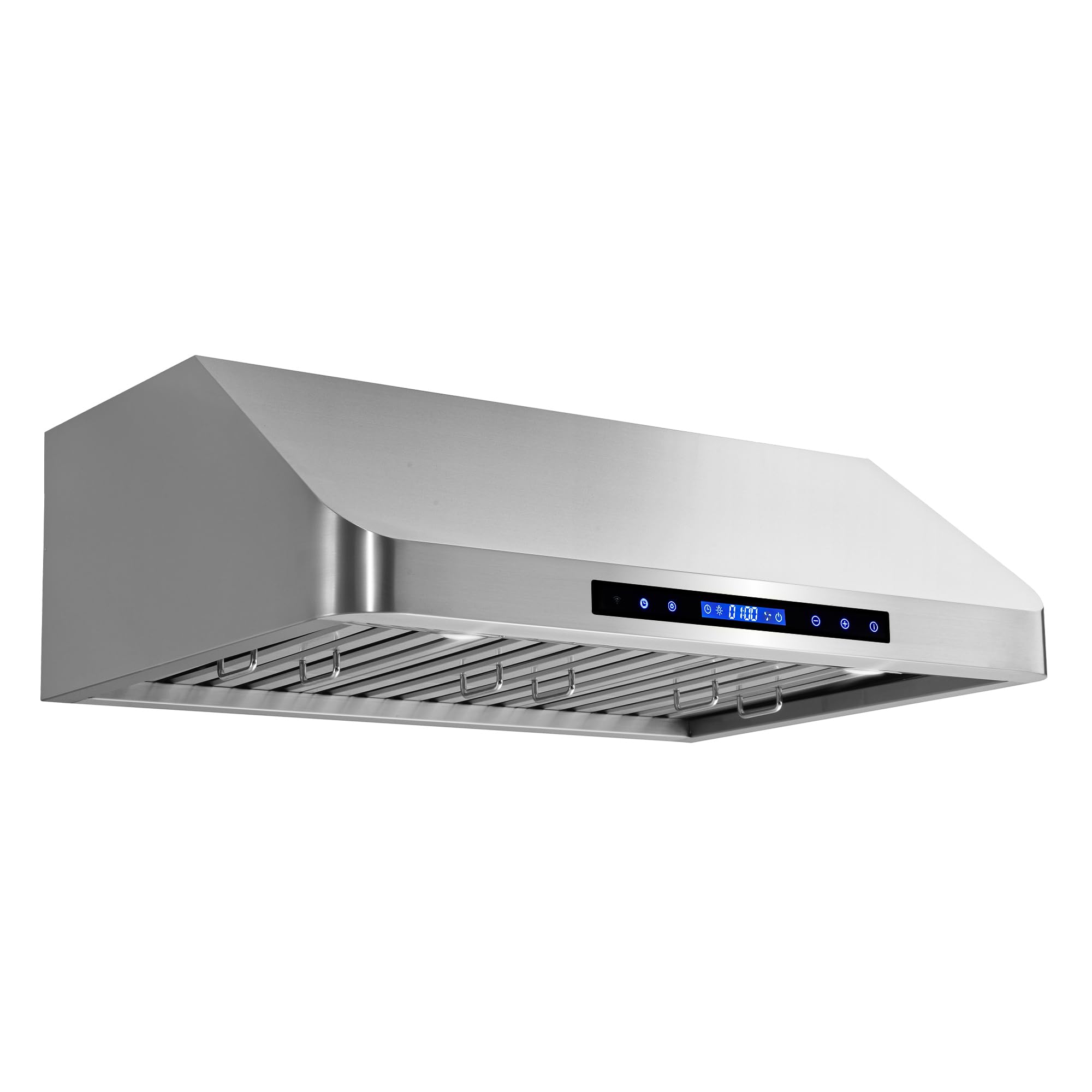 COSMO COS-QS75 30-Inch 500 CFM Ducted Under Cabinet Range Hood - Stainless Steel, Touch Control & LED Lights for Modern Kitchens | Perfect for Cooking, Ventilation & Home Upgrade