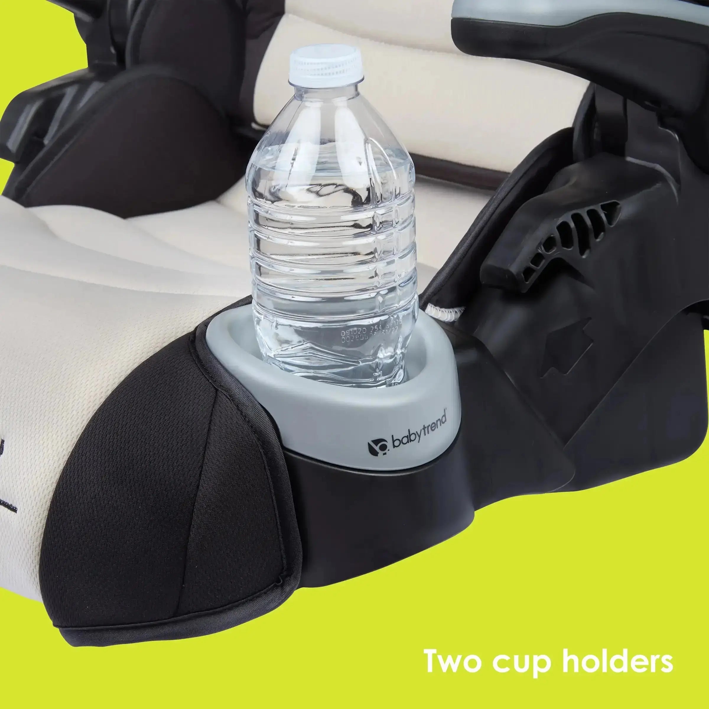 PROtect 2-in-1 Folding Booster Car Seat for Kids - Convertible High Back & Backless Car Seat for Travel & School - Safe & Portable for Toddlers 3-12 Years Old
