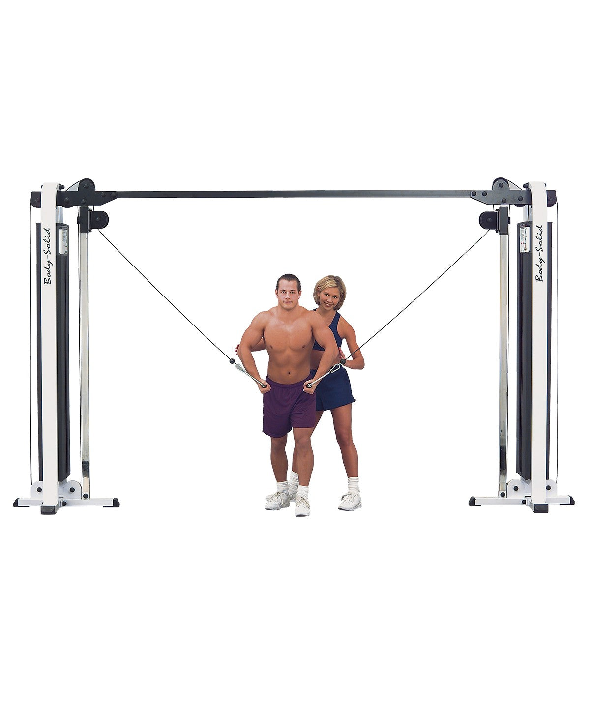 Pro Clubline Cable Crossover Machine - Heavy Duty Gym Equipment for Strength Training & Muscle Building - Perfect for Home & Commercial Fitness Centers