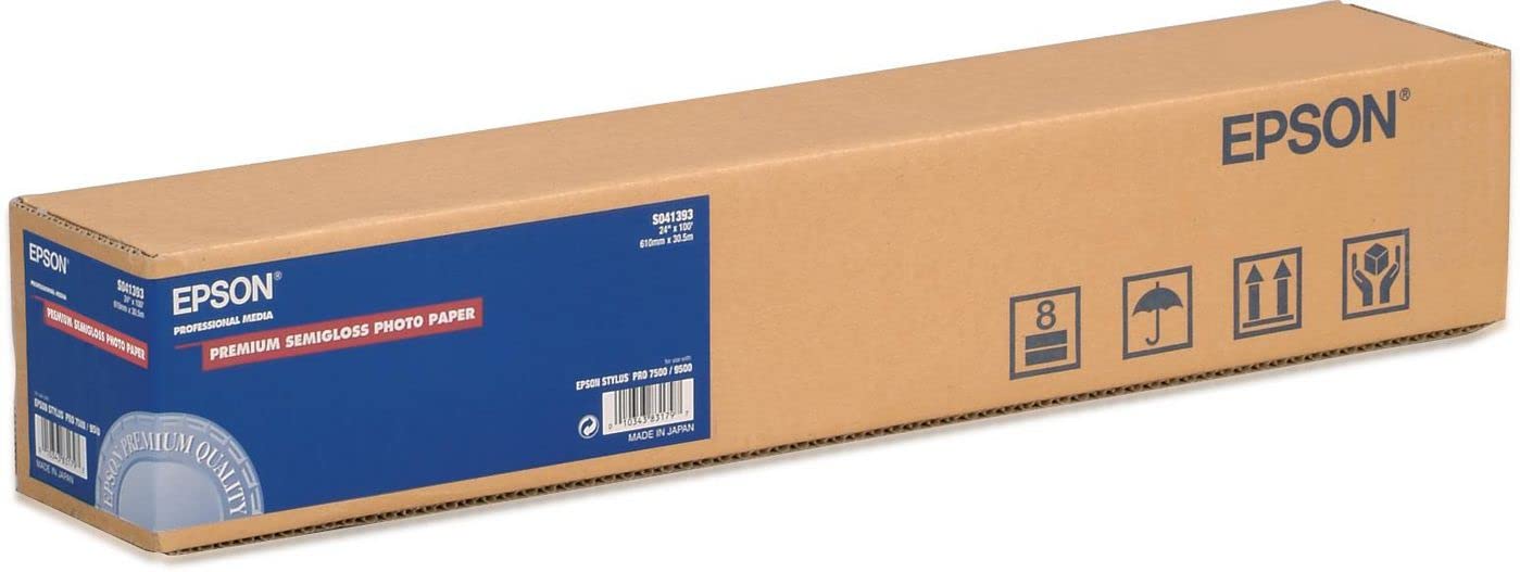 EPSS041393 - Premium Semi-Gloss Photo Paper for Inkjet Printers - High-Quality 8.5x11 Photo Paper for Vibrant Prints, Professional Photography & Scrapbooking Projects
