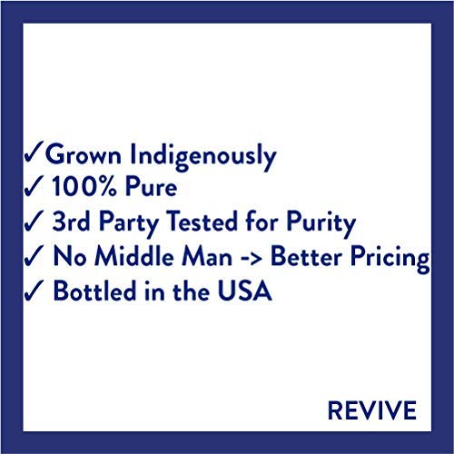 Revive Essential Oils Starter Kit - 100% Pure Therapeutic Grade Aromatherapy Set for Diffusers, Humidifiers, Massage, Skin & Hair Care | Relaxation, Stress Relief & Home Spa Experience