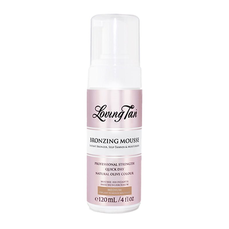 Loving Tan Bronzing Mousse - Self Tanner for a Natural Sun-Kissed Glow | Perfect for Face & Body | At-Home Tanning Solution for a Flawless Summer Look
