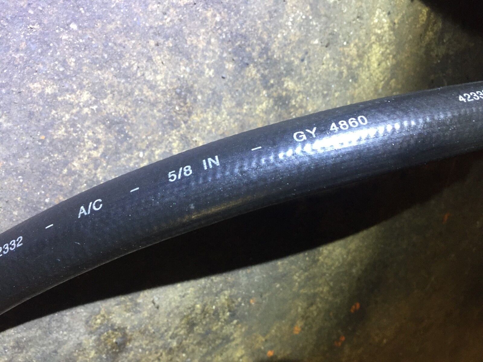 Mercedes ML320 W163 AC Air Conditioner Evaporator Drier Hose Pipe OEM Replacement - Perfect for A/C System Repair & Maintenance