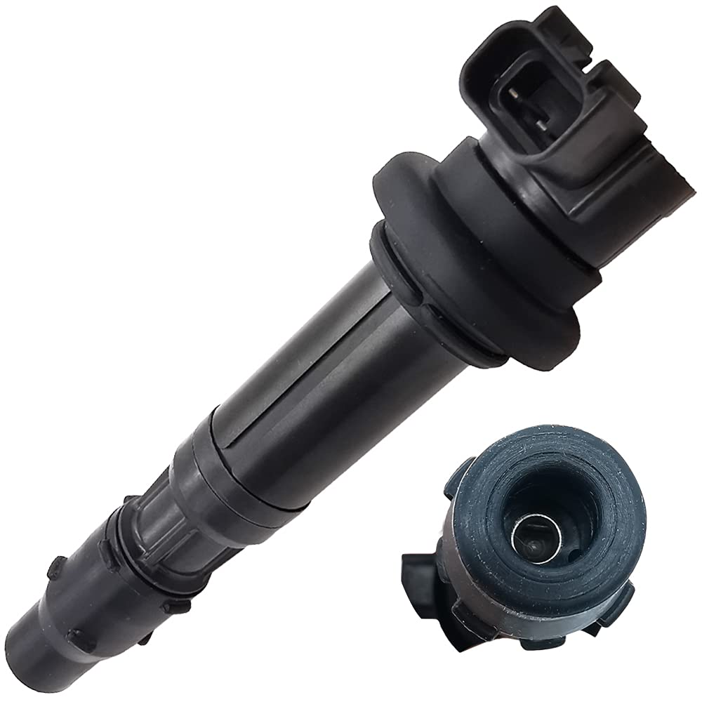 F6T553 Ignition Coil Pack Compatible with 2001-2002 Kawasaki Ninja ZX-6R, Triumph 1200 Tiger, Tiger 800, Street Triple 675, Tiger 800 XRT/XCA/XR - Replaces 129700-4840/0217 - Perfect for Motorcycle Engine Performance & Smooth Riding