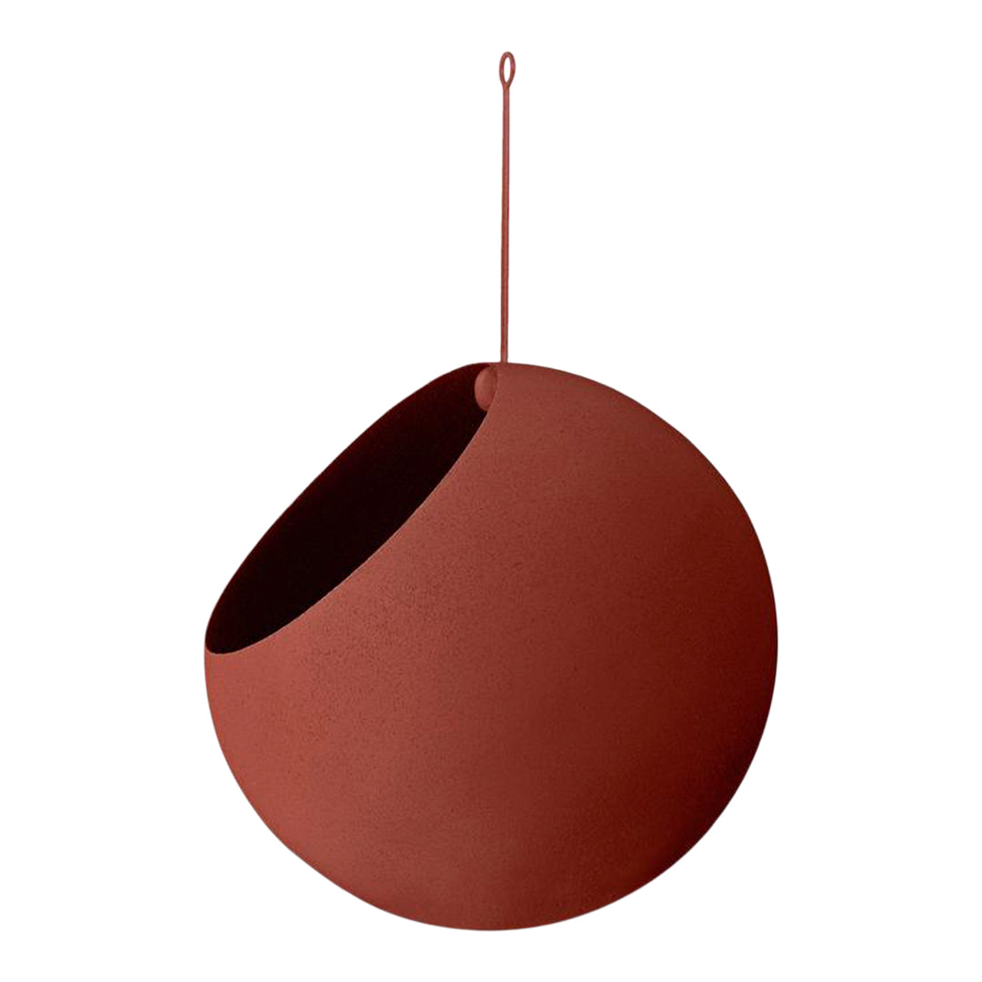 Hanging Globe Flower Pot - Large Set of 2 - Decorative Outdoor/Indoor Planter for Balcony, Garden & Home Decor