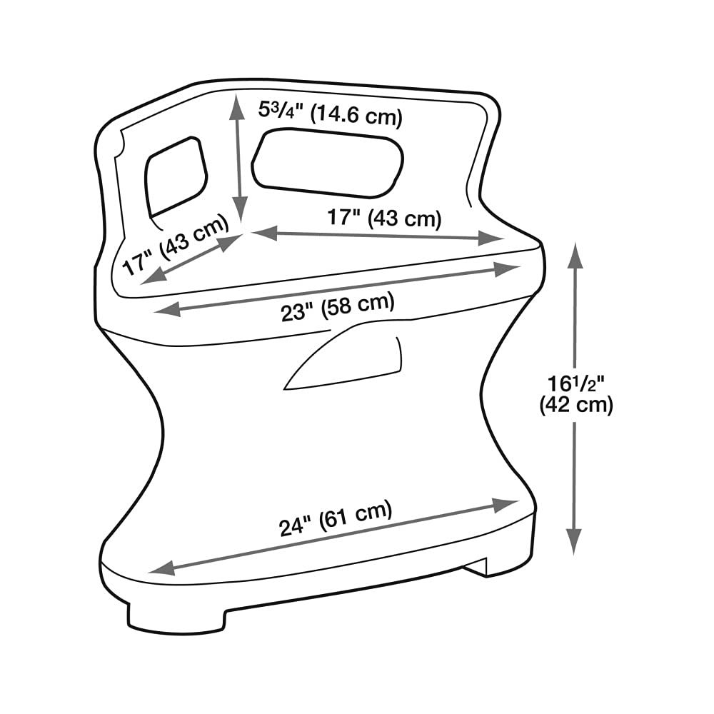 Corner Shower Seat for Elderly & Disabled - Sturdy Bathroom Bench with Non-Slip Surface - Ideal for Safe Showering & Bathing Assistance