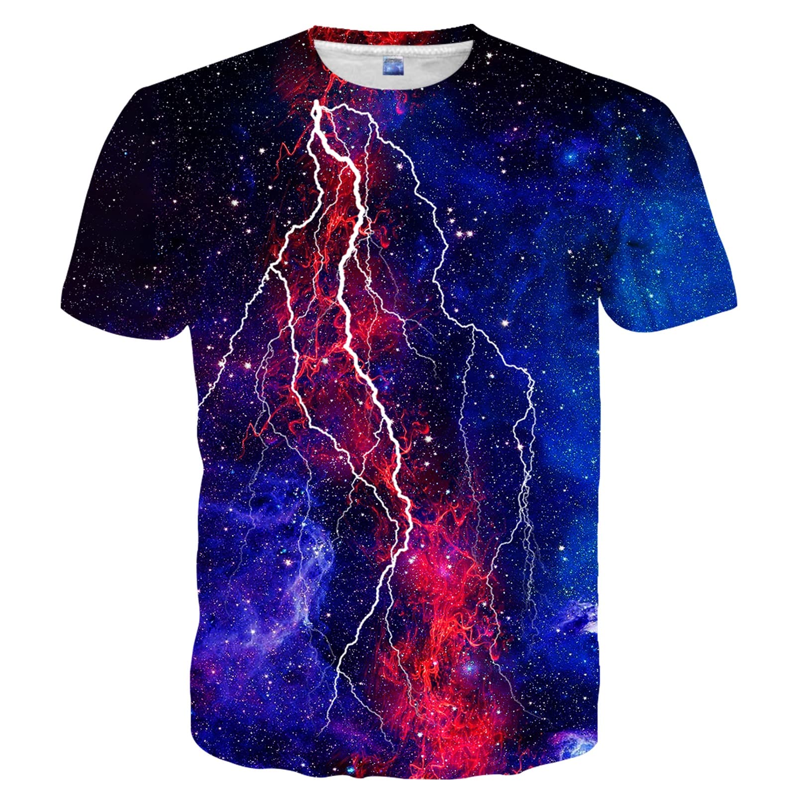 SYAIMN Unisex 3D Printed Graphic T-Shirt - Funny Colorful Summer Tees for Men & Women | Casual Wear, Street Fashion, Gift Idea