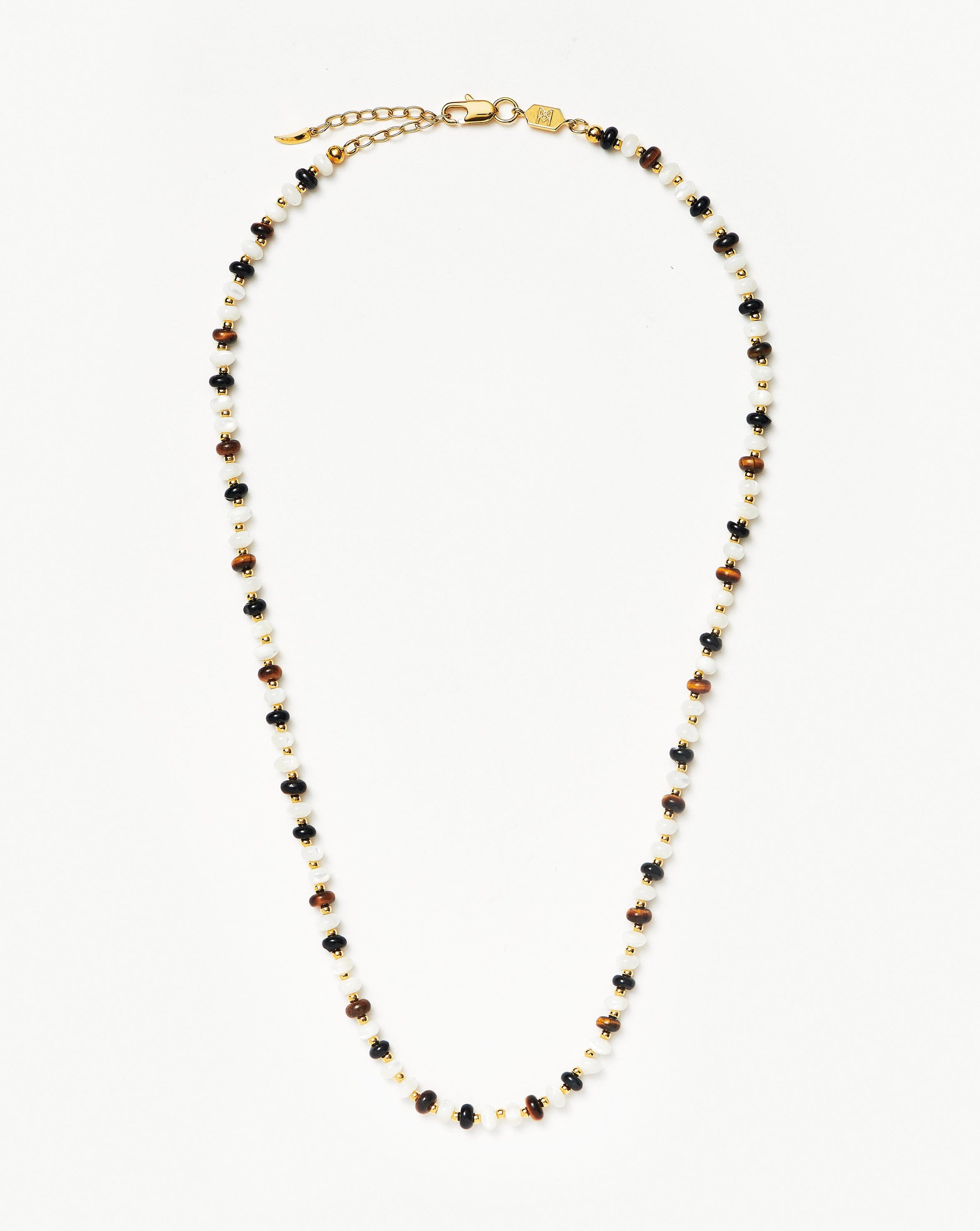 Savi Pearl & Gemstone Beaded Necklace - 18k Gold Plated Multi-Color Jewelry for Women | Elegant Gift for Birthday, Anniversary & Special Occasions