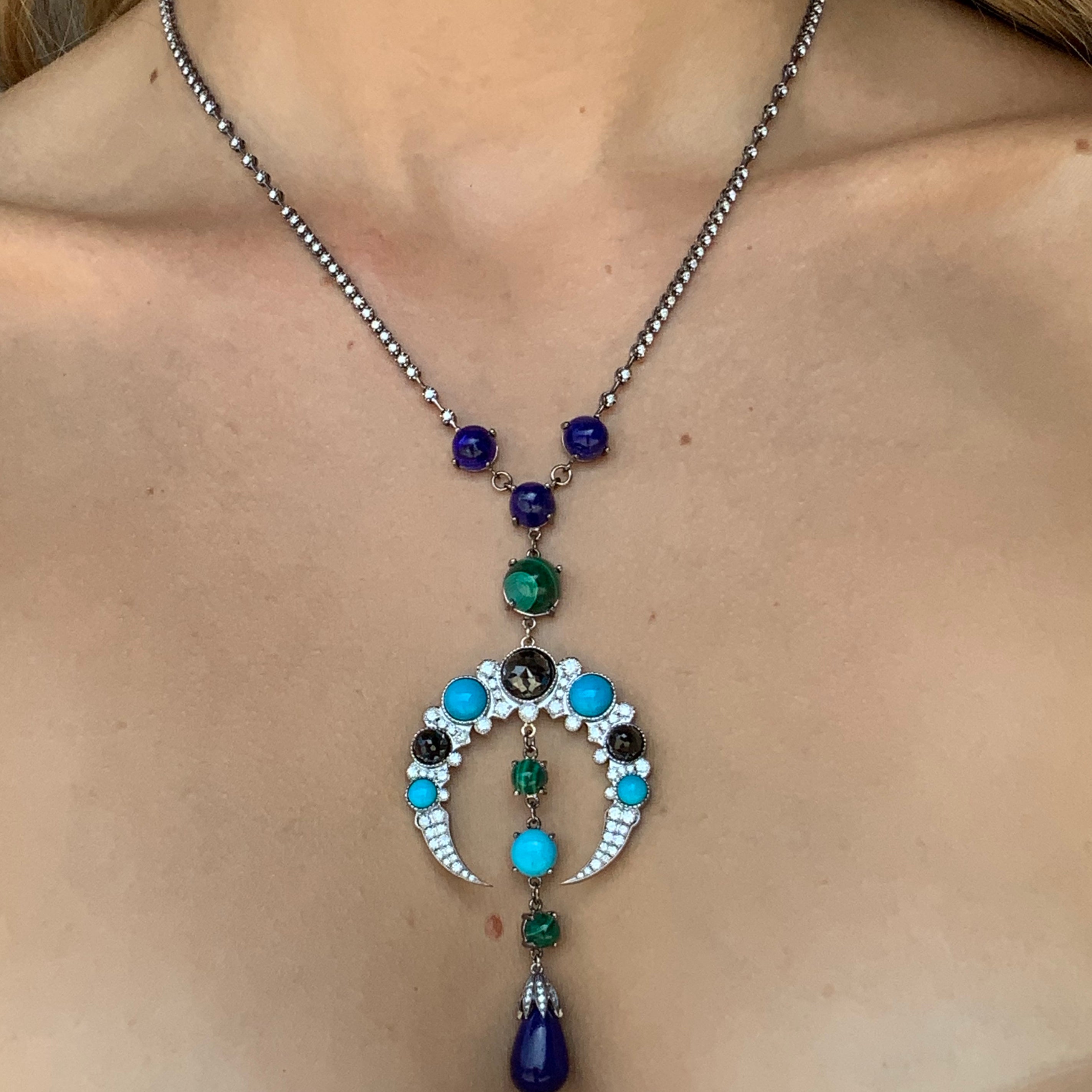 Moon Necklace for Women - Elegant Crescent Moon Pendant Jewelry Gift for Her - Perfect for Everyday Wear, Date Nights & Special Occasions