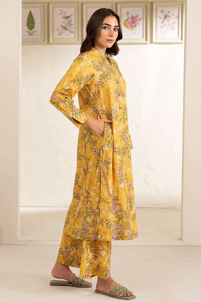 Mellow Bloom 2-Piece Outfit Set - Stylish Shirt & Comfortable Trousers for Women | Casual Wear, Office Outfit & Everyday Fashion