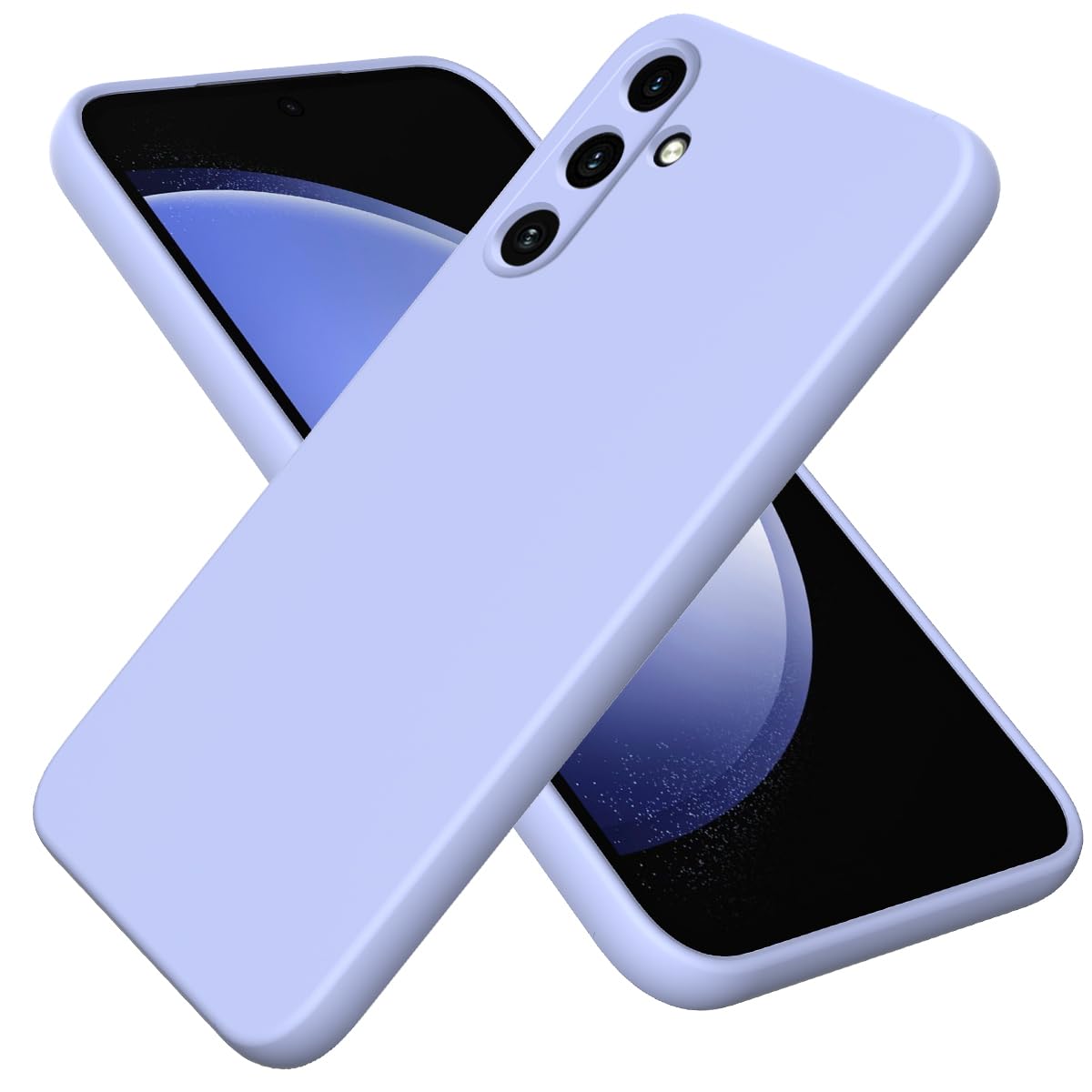 Premium Liquid Silicone Phone Case for Gabb Phone 4 Pro - Ultra Soft Baby Skin Feel, Anti-Slip Grip with Microfiber Lining & Wrist Strap - Slim Fit Protective Cover with Precise Cutouts (Purple) - Perfect for Girls, Teens & Everyday Protection