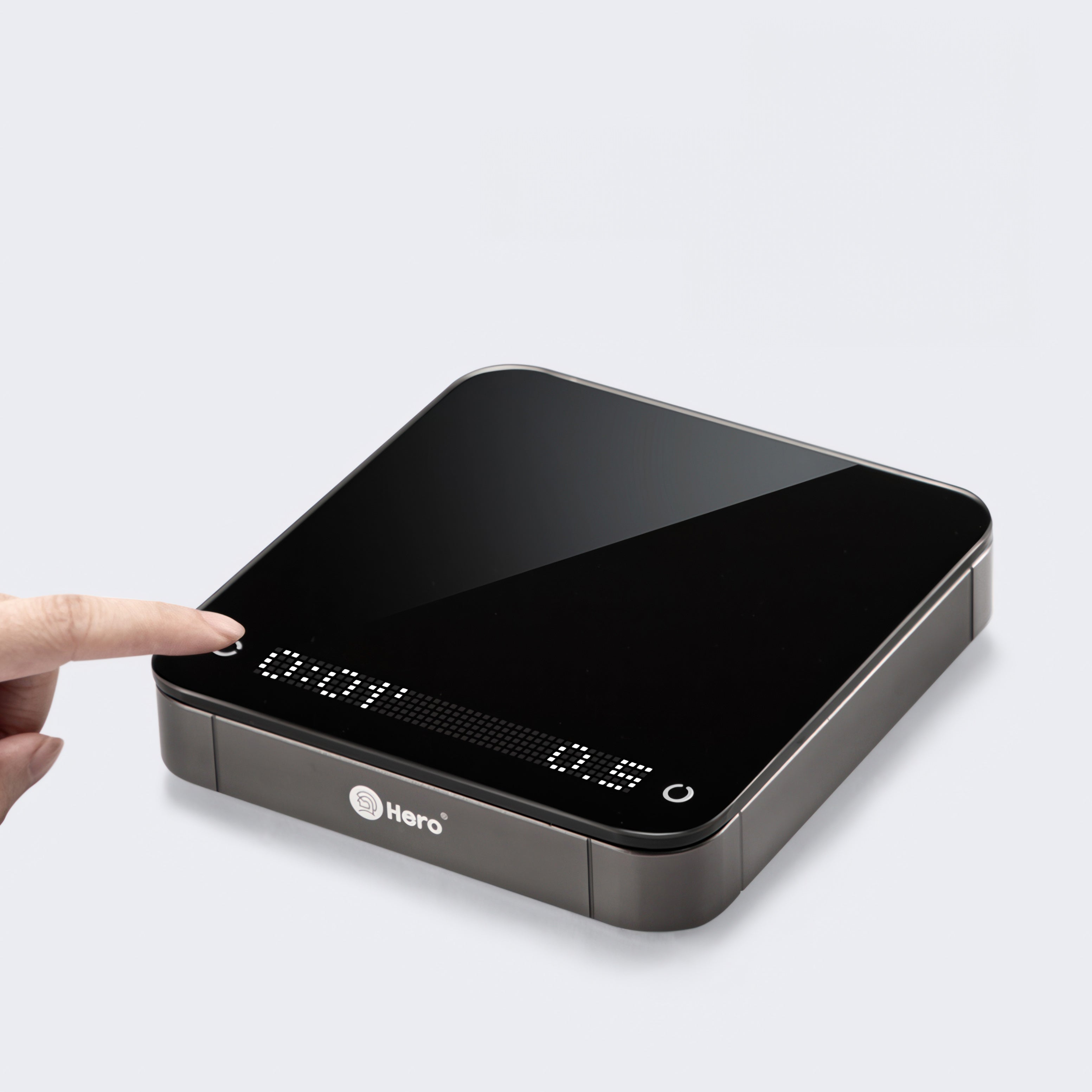 E Smart Digital Coffee Scale with Timer - High Precision 0.1g Resolution for Pour Over, Espresso & French Press Brewing | Perfect for Home Baristas & Coffee Enthusiasts
