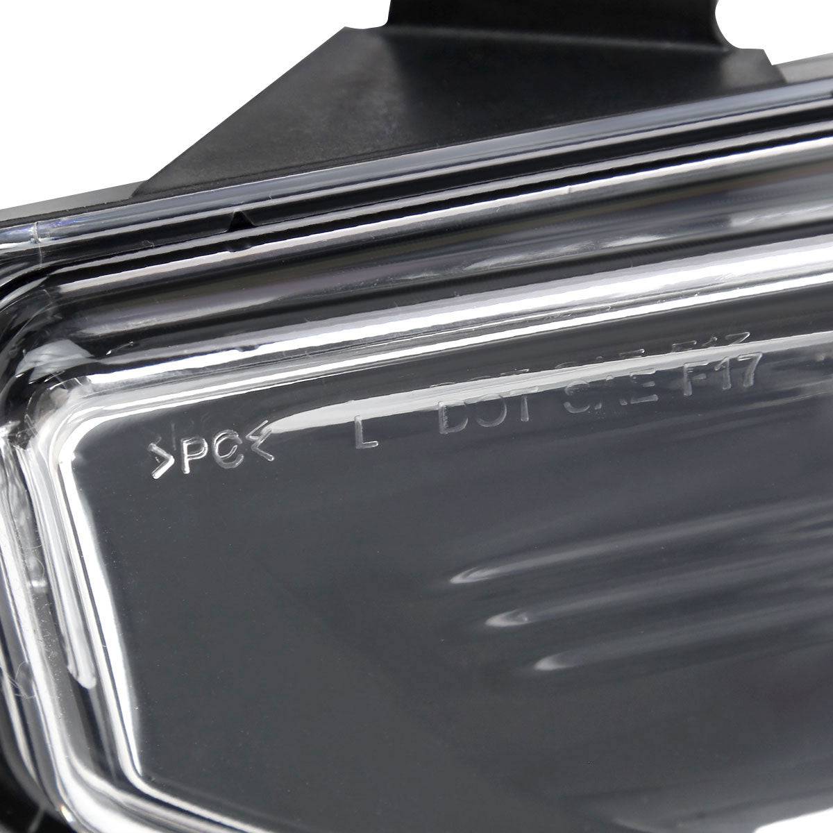 2020-2021 Nissan Sentra H8 LED Fog Lights Kit - Chrome Housing with Clear Lens - Upgrade for Better Visibility in Rain & Fog Driving Conditions