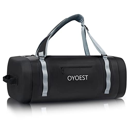Oyoest 45L Waterproof Duffel Bag Backpack - Airtight TPU Dry Bag for Motorcycle, Boat, Kayak, Camping & Fishing - Ideal for Outdoor Adventures, Beach Trips and Water Sports