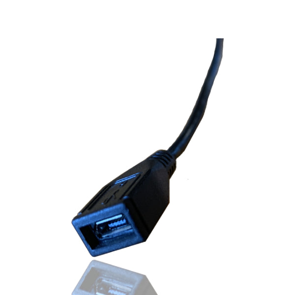 Female Micro USB Cable with 6.1mm Male Connector - Fast Charging & Data Sync for Smartphones, Tablets, and Other USB Devices - Perfect for Home, Office, and Travel Use