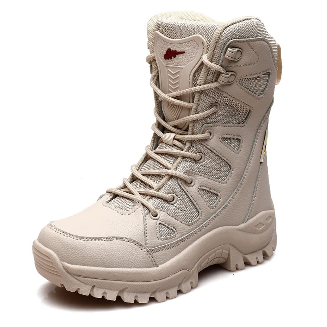 Kanpcelns Women's Waterproof Winter Hiking Boots - Lightweight Trekking Shoes with Anti-Slip Sole for Outdoor Adventures, Snow Walking & Tactical Activities