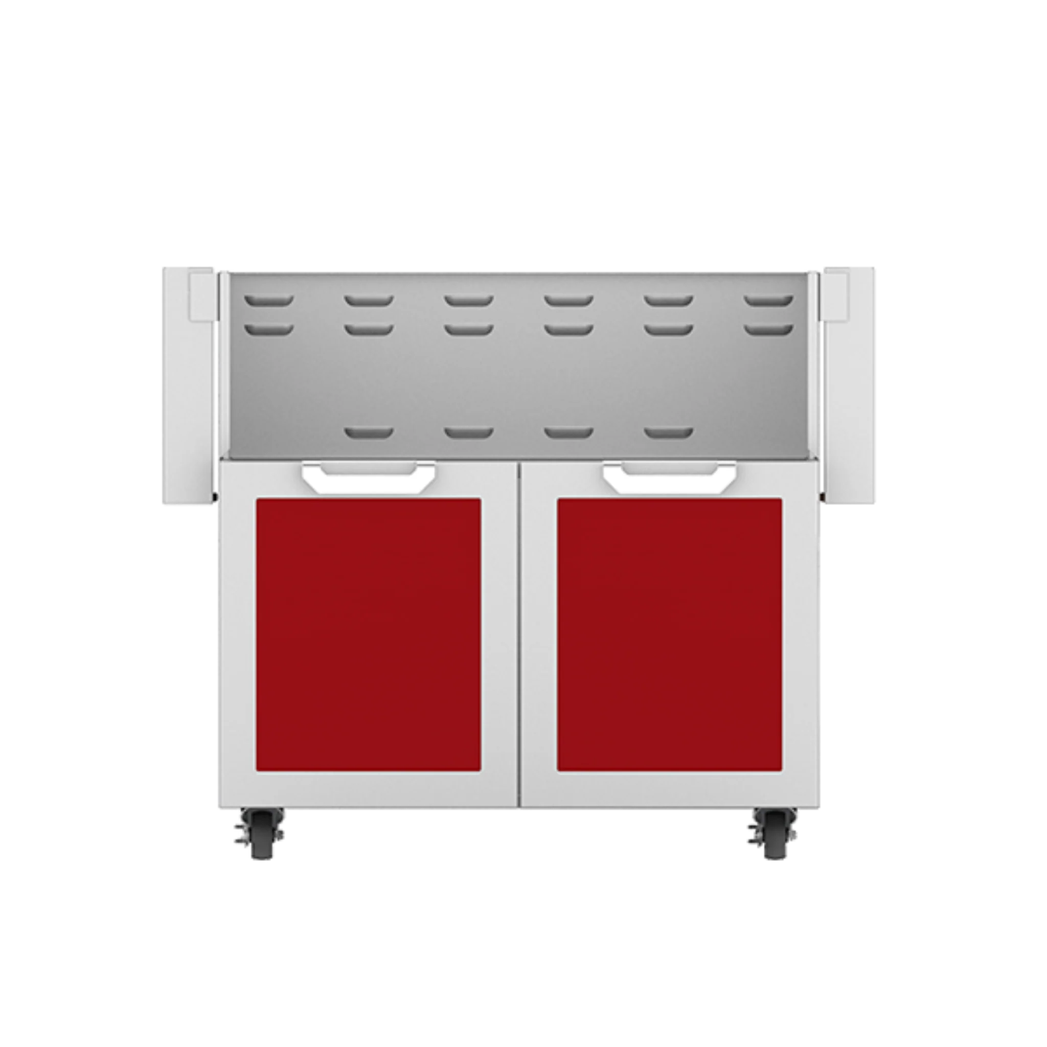Hestan GCD36 36-Inch Outdoor Stainless Steel Tower Cart with Double Doors - Perfect for Patio, BBQ, and Outdoor Kitchen Storage