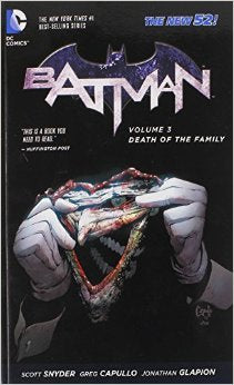 Batman Vol. 3 Death Of The Family - The New 52 DC Comics Graphic Novel | Superhero Action, Joker Storyline | Perfect for Comic Collectors & Batman Fans