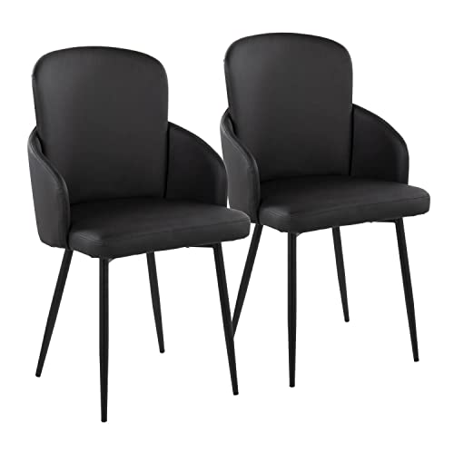 Black Faux Leather