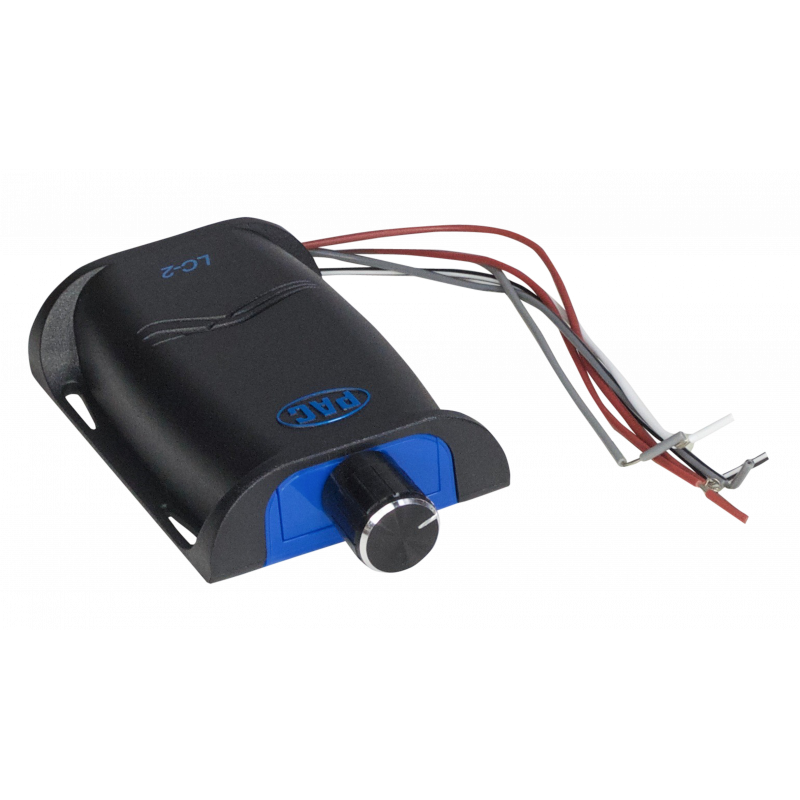 Pac Audio LC 2 Line Output Converter with Adjustable Bass Control - Car Audio System Integration for Amplifiers & Subwoofers