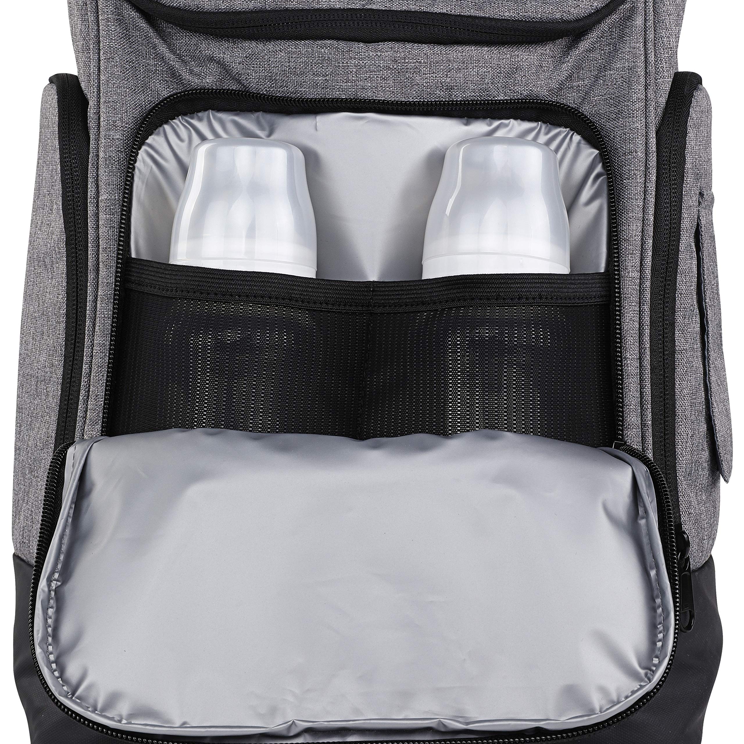 Levi's Kids Big Boys Diaper Bag - Black Diaper Backpack for Toddlers & Babies - Waterproof & Spacious for Daycare, Travel & Outings