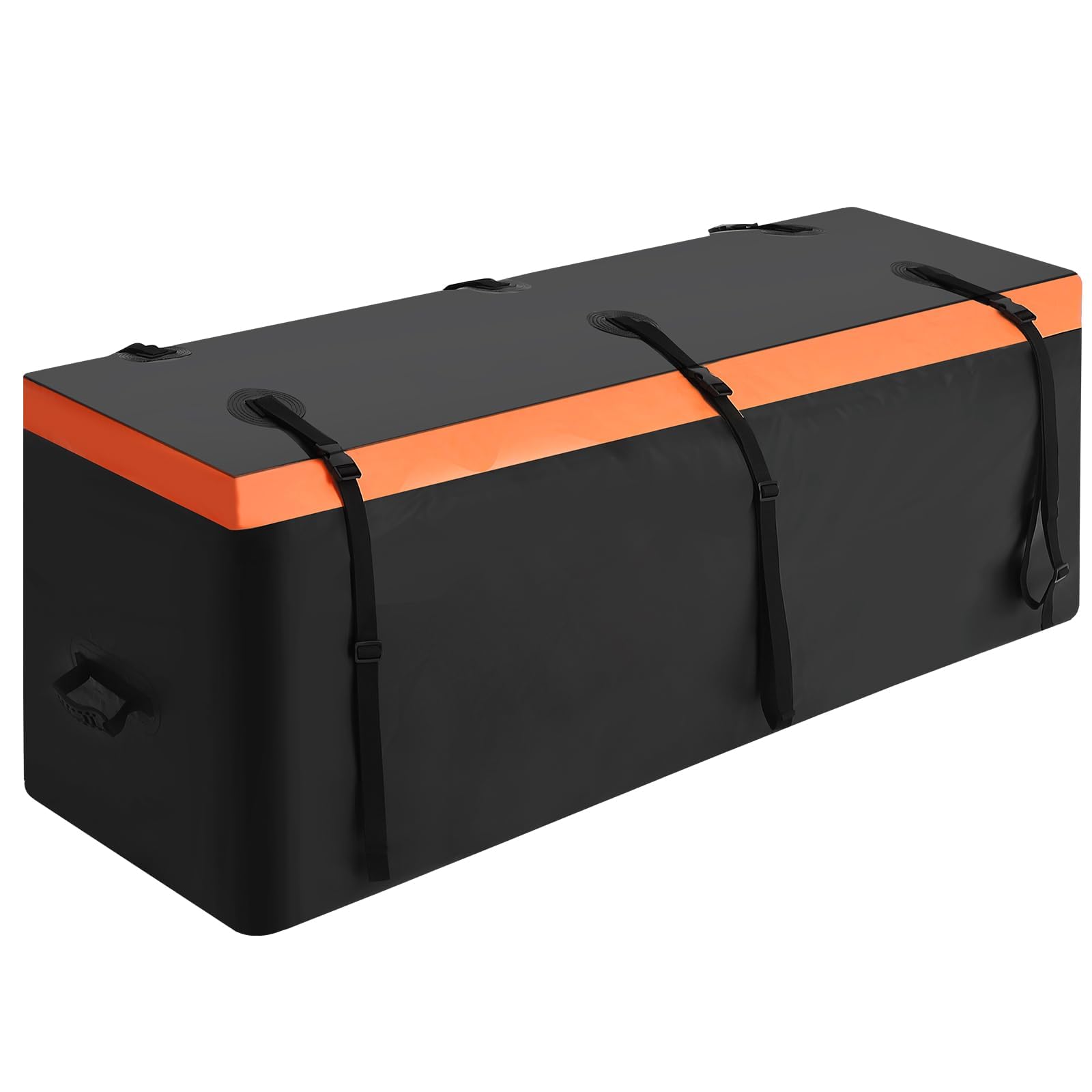 GARVEE 15 Cu Ft Heavy Duty Hitch Cargo Carrier Bag - Waterproof & Thickened Storage for Cars, Trucks, SUVs, Vans | Reinforced Straps & Waterproof Zipper | Perfect for Road Trips, Camping Gear & Outdoor Adventures