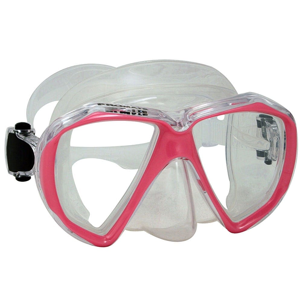 Promate MK260 Fish Eyes Dive Mask - Anti-Fog, Leak-Proof Snorkeling & Scuba Diving Gear for Adults - Perfect for Ocean Exploration, Pool Training & Underwater Photography