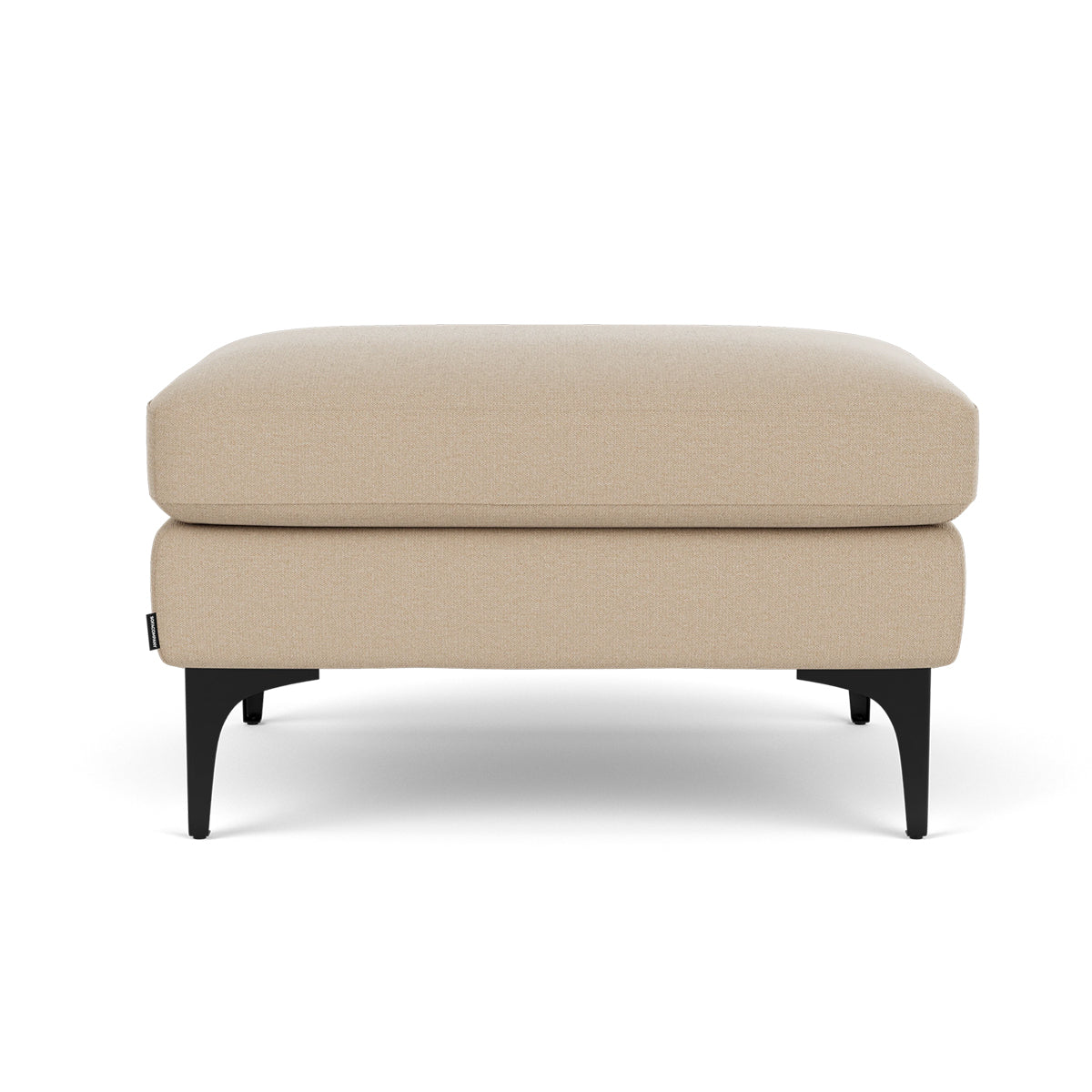 Astha Fabric Ottoman Stool - Soft Round Storage Pouf with Removable Cover for Living Room, Bedroom & Nursery - Perfect for Extra Seating & Home Decor