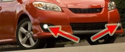 2005-2009 Toyota Matrix Fog Lights Kit - High Performance Driving Lamps for XRS Wagon | Perfect for Night Driving & Off-Road Adventures
