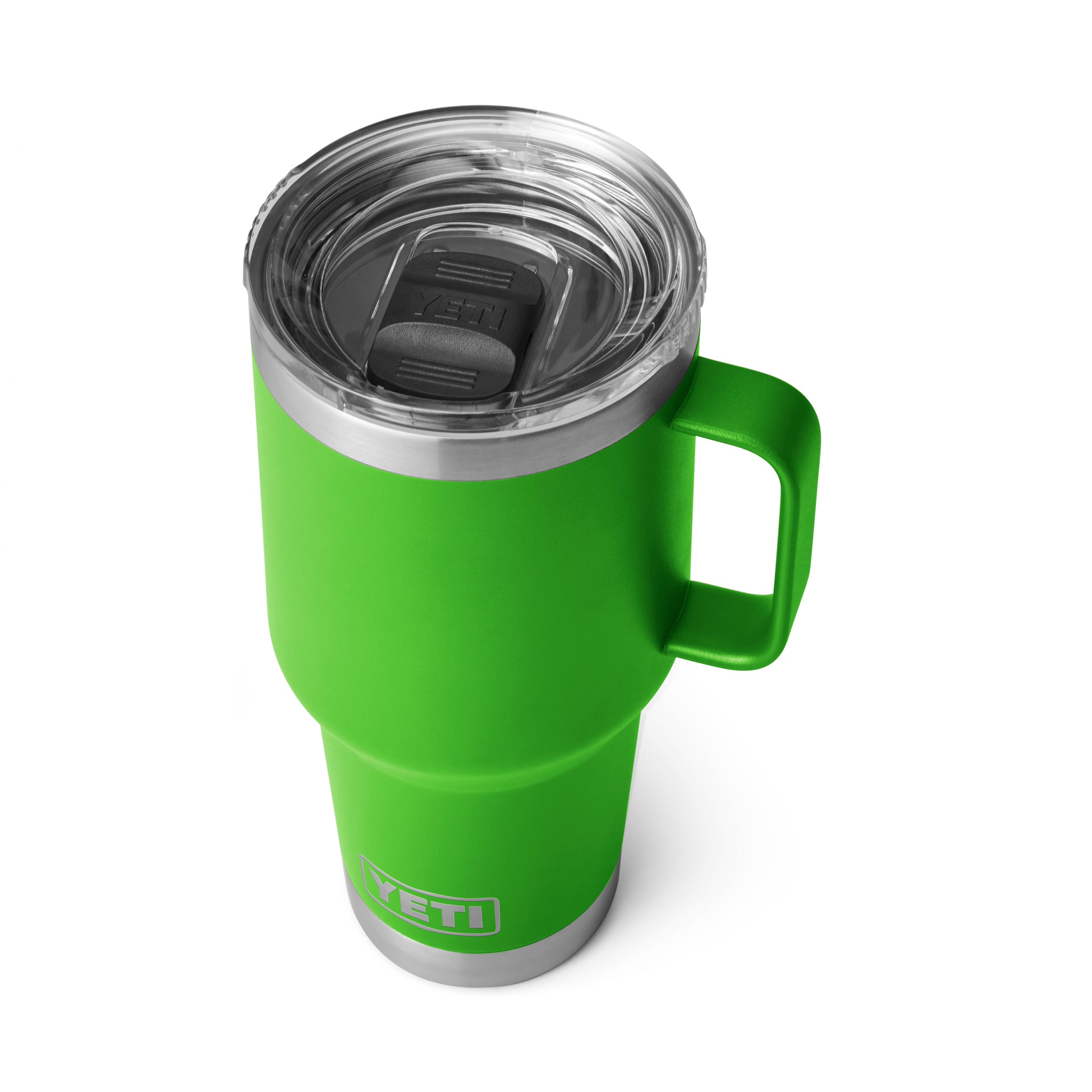 30 oz Rambler Travel Mug - Insulated Stainless Steel Vacuum Tumbler with Lid, Leak-Proof, Keeps Drinks Hot/Cold for Hours - Perfect for Camping, Hiking, Commuting & Outdoor Adventures (Canopy Green)