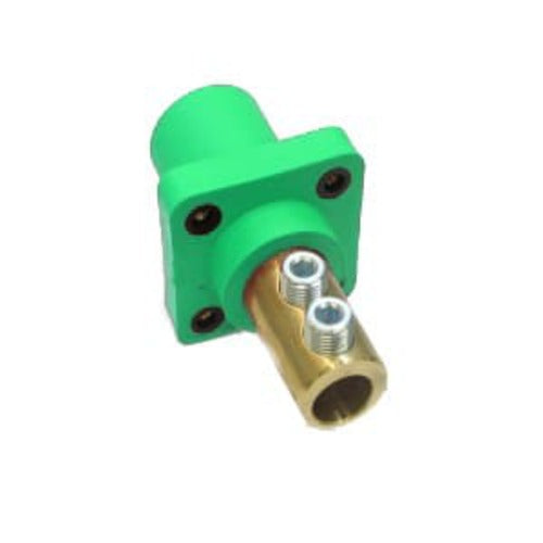 Marinco 400A 90 Degree Panel Mount DSS Connector for 2/0 4/0 AWG - Heavy Duty Marine & RV Electrical Applications