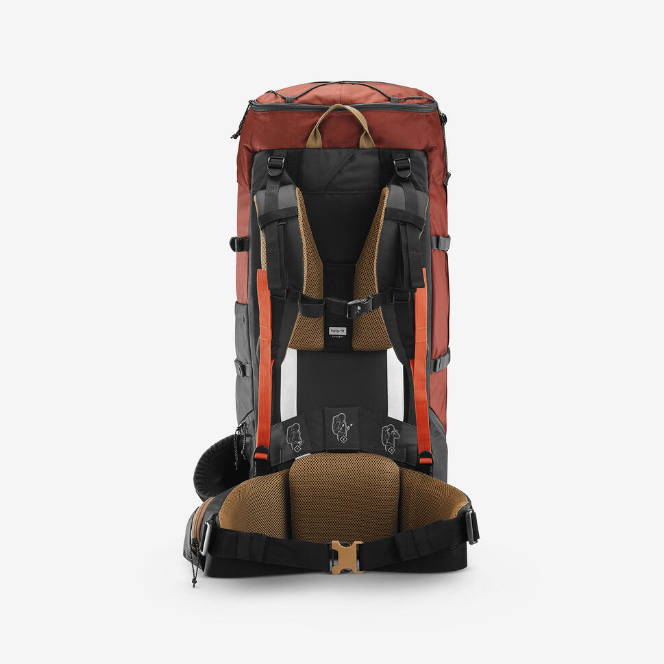 Simond MT100 Easyfit 70L Men's Hiking Backpack - Lightweight Trekking & Camping Gear for Outdoor Adventures