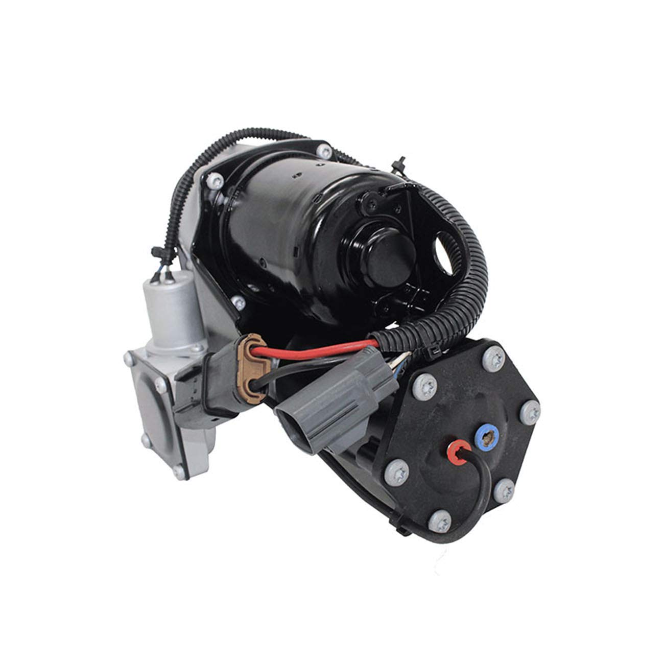 Land Rover Air Compressor Pump & Bracket Kit - Compatible with Range Rover Sport & Discovery 3 Models (LR015303+RQU500064) - Off-Road Adventure & Emergency Tire Inflation Solution