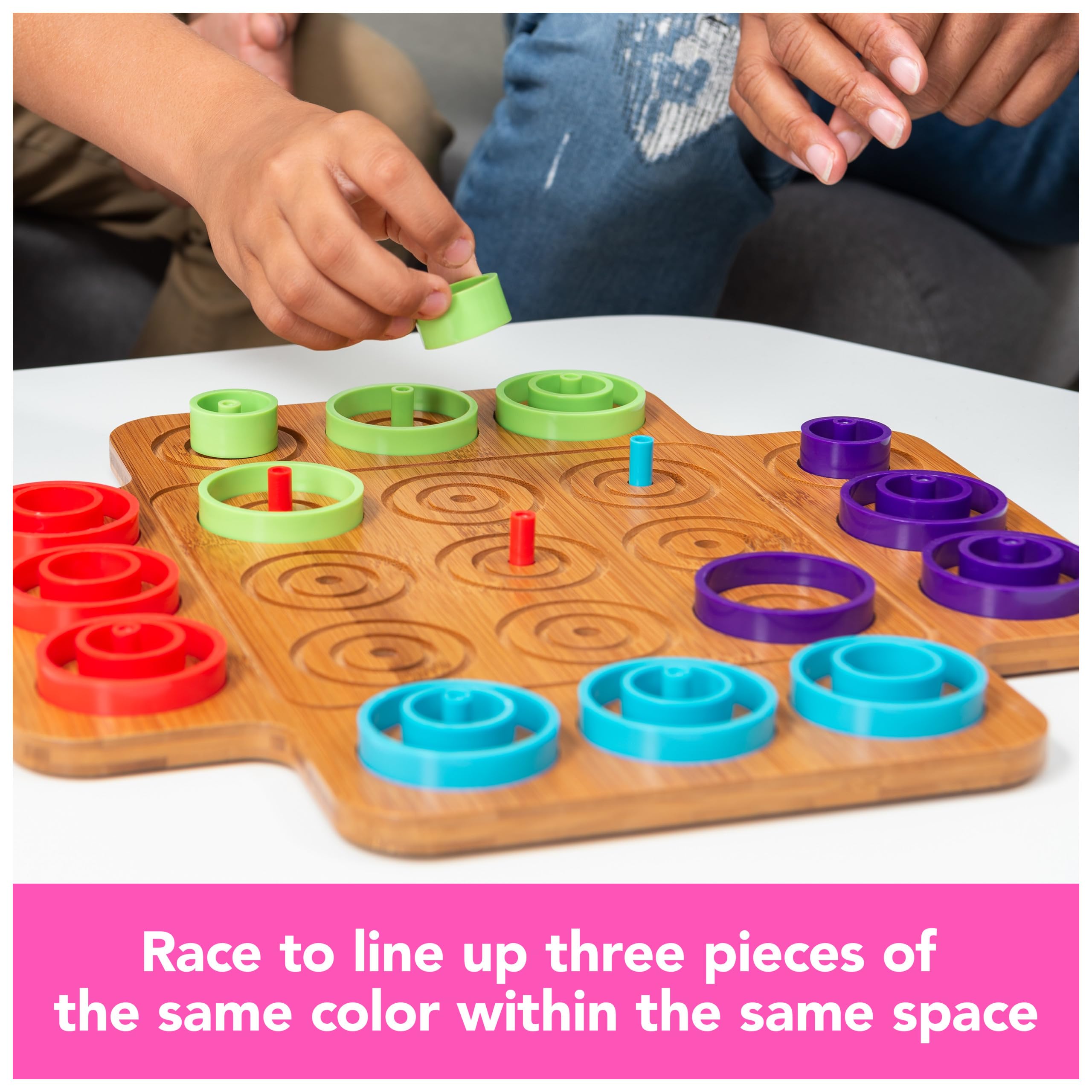 Otrio Strategy Board Game - Fun Family Game for Kids & Adults - Perfect for Game Nights, Parties & Indoor Activities