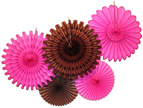 Cerise and Brown