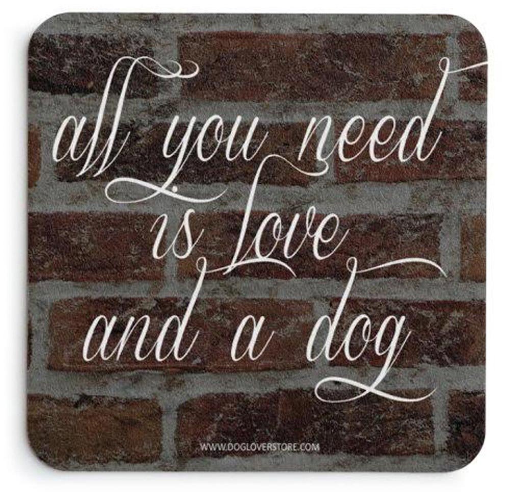 Chow Chow House Is Not A Home Sign with Bonus Coaster - Funny Dog Lover Gift for Pet Owners, Perfect for Living Room Decor & Housewarming Present