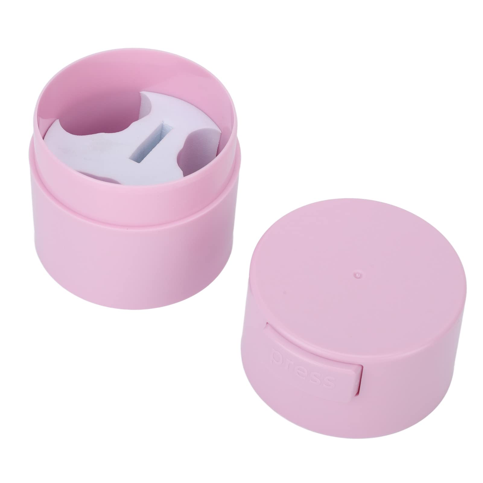 Premium Eyelash Glue Storage Container - Airtight, Leak-Proof & Sealed Design Prevents Drying - Perfect for Eyelash Extension Glue & Adhesive Storage - Essential Lash Tech Supplies (Pink) - Ideal for Salons, Home Use & Professional Lash Artists