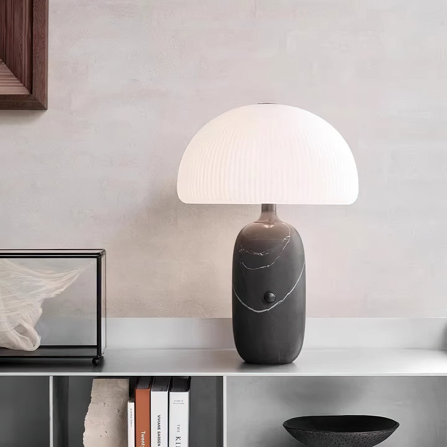 Dali Mushroom Table Lamp - Modern LED Night Light for Bedroom, Living Room & Office - Decorative Lighting for Home Decor & Gift Ideas