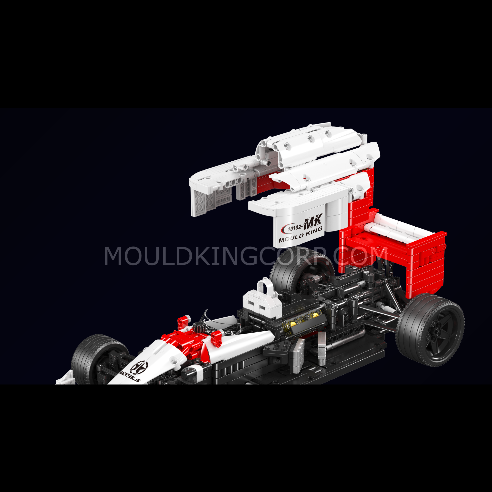 Mould King 13171 Formula 1 Racing Car Building Blocks Set - 1,257 Pieces STEM Toy for Kids & Adults | Perfect for Racing Enthusiasts, Birthday Gifts & Home Decoration