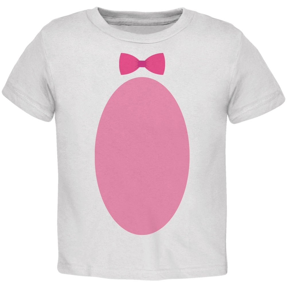 Easter Bunny Costume White Toddler T-Shirt - Cute Baby Easter Outfit for Boys & Girls - Perfect for Easter Egg Hunts, Spring Photos & Holiday Celebrations