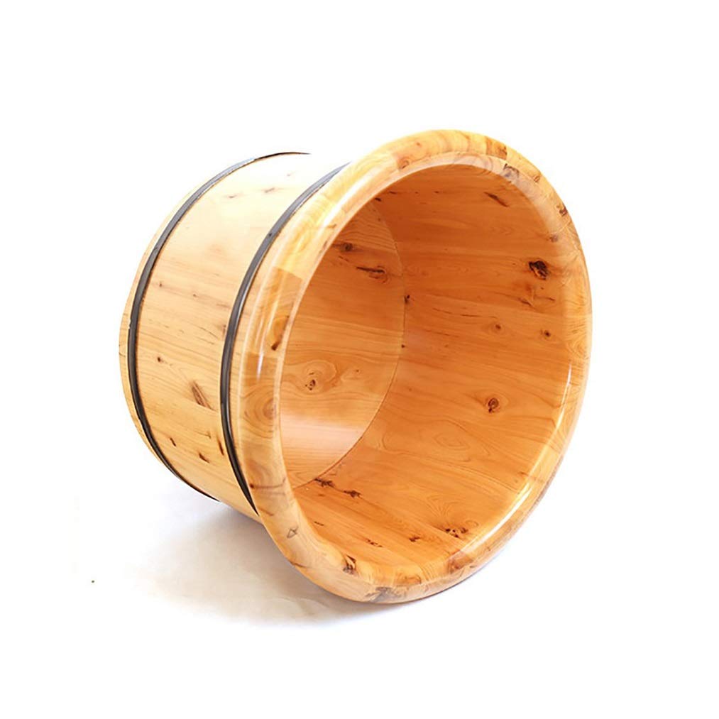 Wooden Foot Spa Bath Bucket - Home Sauna Massage Tub for Relaxation & Detox | Perfect for Home Spa, Aromatherapy & Self-Care Routines