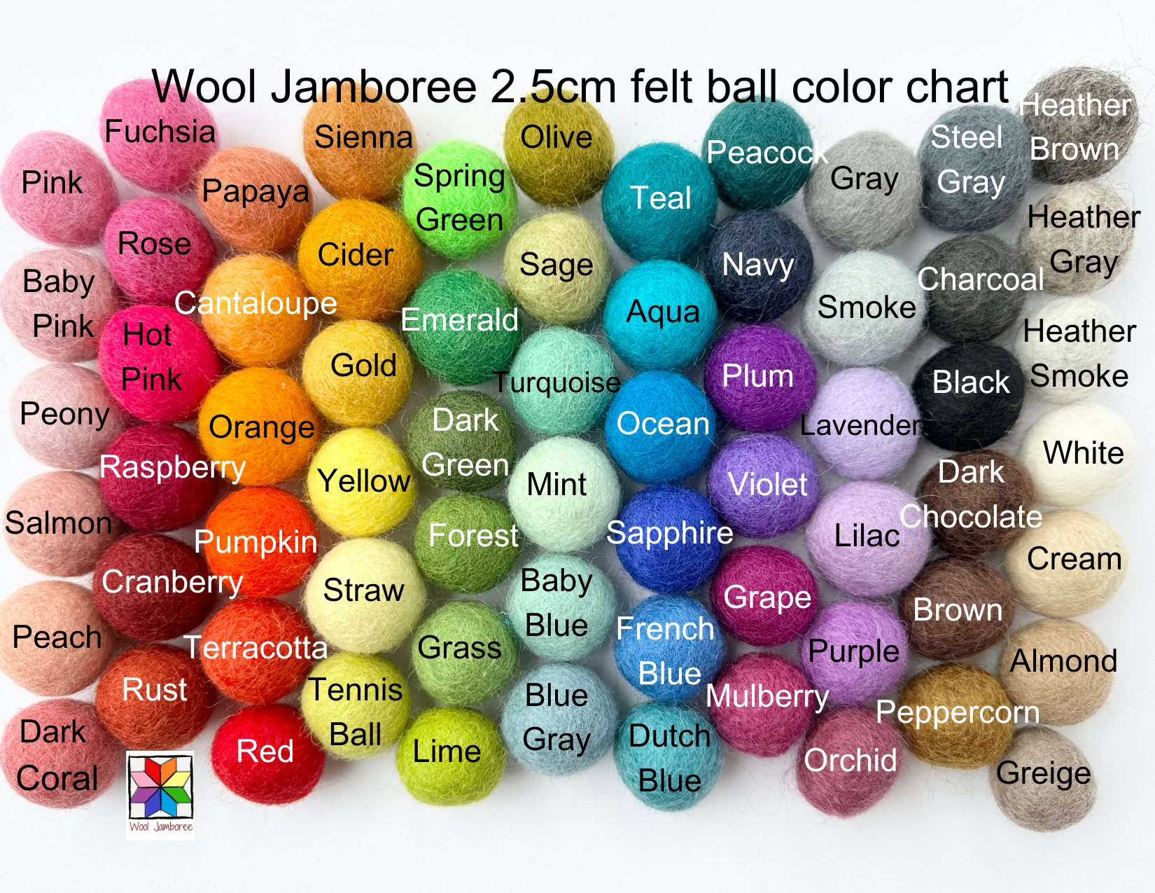 Dandelion Felt Ball Garland - Handmade Decorative String for Nursery, Baby Shower, Wedding & Home Decor - Eco-Friendly Wool Felt Balls on Natural Cotton String - Perfect for Wall Decor, Party Backdrop & Boho Room Aesthetic