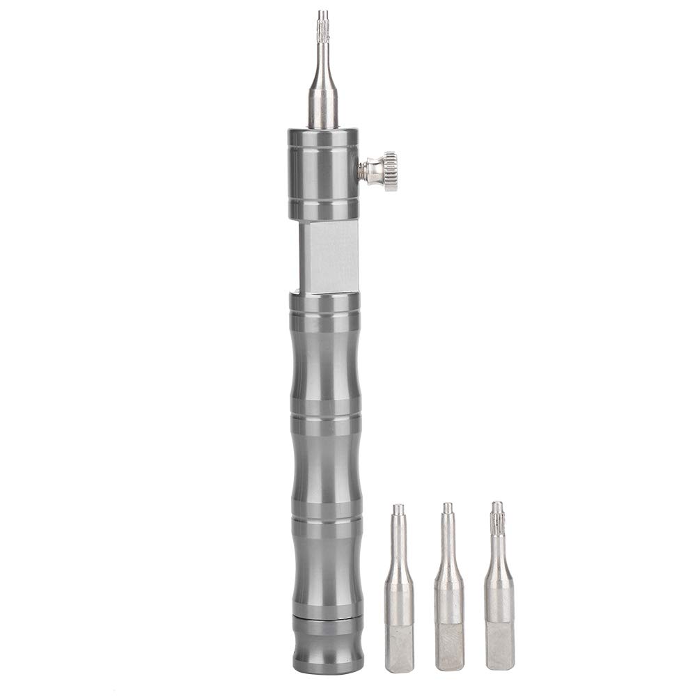 Professional Gray & Black Watch Crown Tube Remover Tool - Practical Watch Repair Kit for Removal & Fixing Watch Wristbands & Straps | Perfect for Watchmakers & DIY Watch Repair at Home